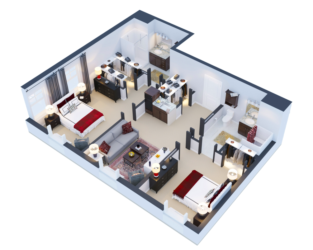 floor plans withfront living room